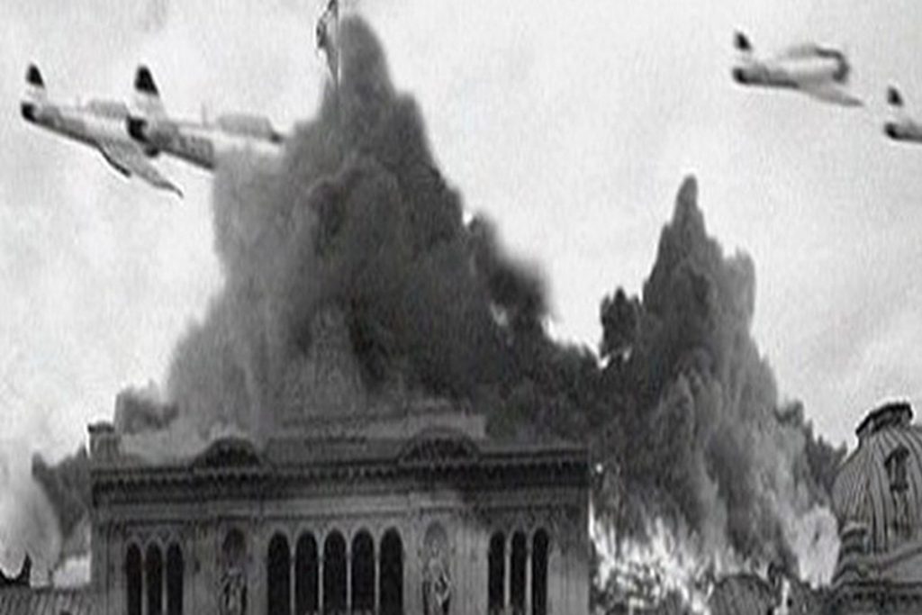 Piden que el bombardeo a Plaza de Mayo de 1955 se investigue como crimen de lesa humanidad 1 bombardeo