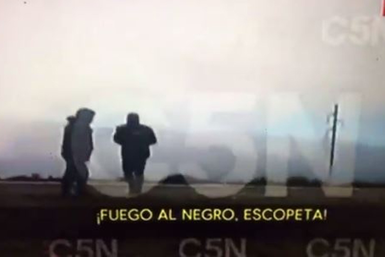 Difunden video de la represión de Gendarmería del día que desapareció Santiago