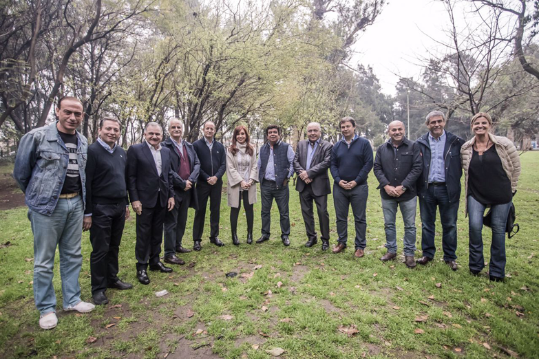 CFK se reunió con intendentes de los municipios donde UC se hizo fuerte