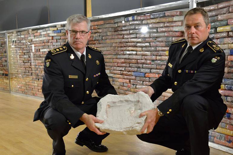 Decomisaron en Canadá cocaína oculta en bloques de cemento que provenían de Argentina