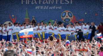 La selección rusa dejó al país patas para arriba