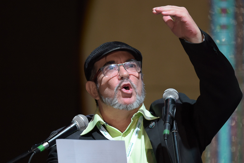 Timochenko a Francisco: «Perdón por cualquier lágrima o dolor que hayamos ocasionado al pueblo»