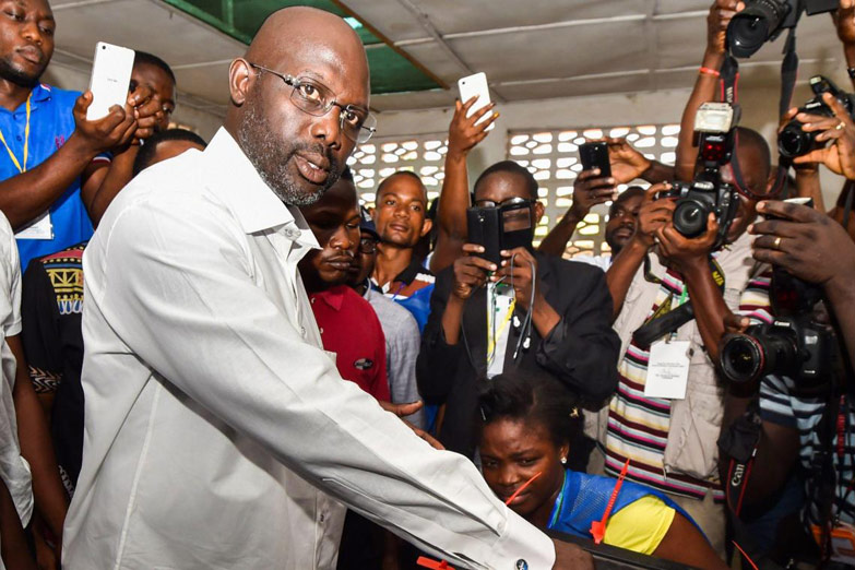 El Balón de Oro que puede ser presidente de Liberia