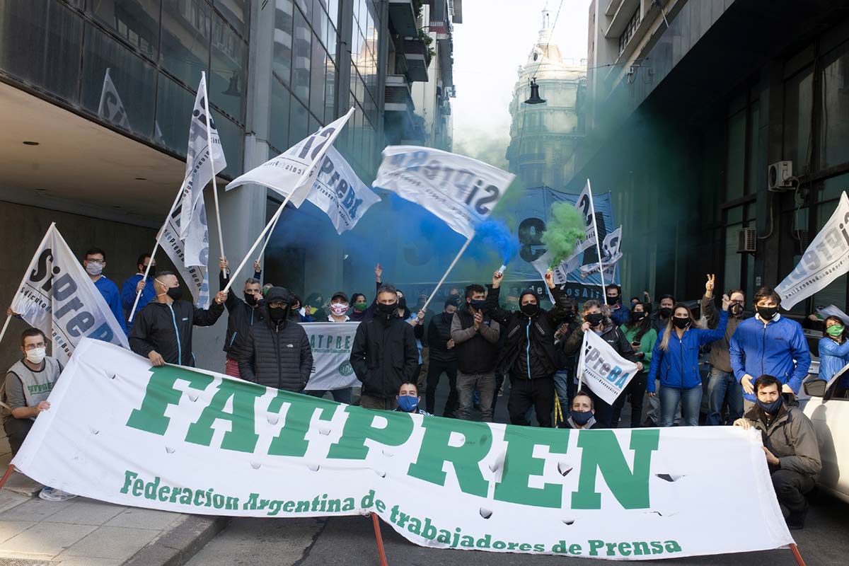 La FATPREN firmó acuerdo salarial por un trimestre y el SiPreBA comienza un plan de lucha