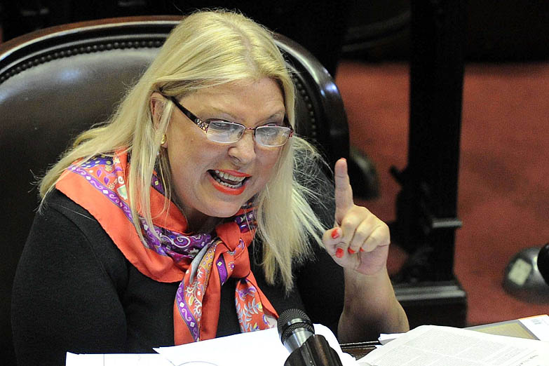 Las provocaciones de Carrió sobre Santiago Maldonado