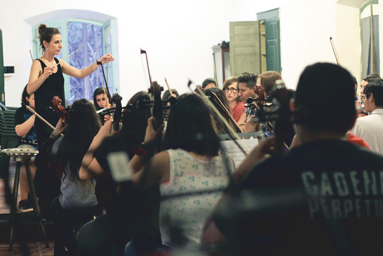 Música y esperanza: suena la orquesta juvenil de San Telmo