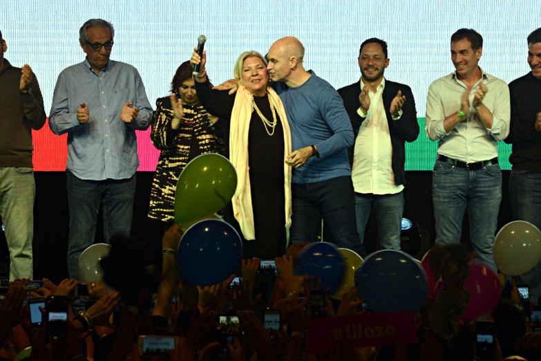 Carrió confirmó el liderazgo de Cambiemos en la Ciudad con el 50% de los votos