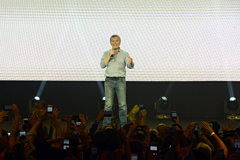 Macri: «Somos la generación que está cambiando la historia»