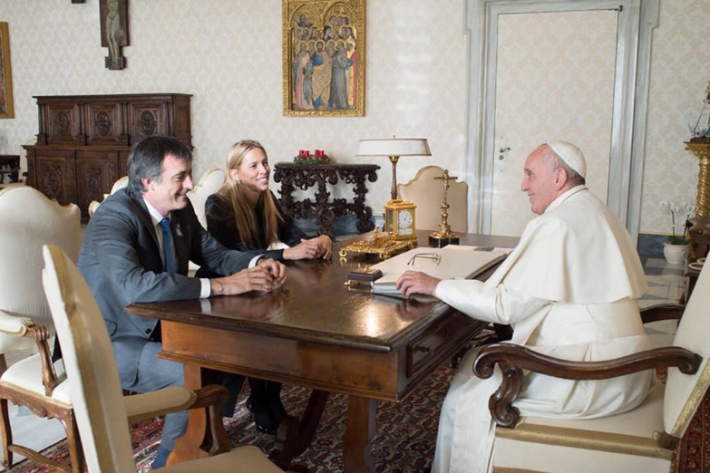 Bullrich se reunió con el Papa en un intento de mejorar la relación con el Gobierno