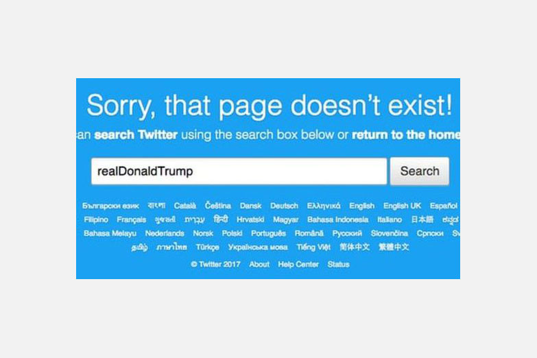 En su último día de trabajo en Twitter, desactivó la cuenta de Donald Trump