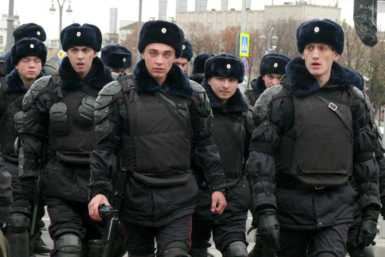 Marchas supervigiladas en Moscú para un 7 de noviembre atípico