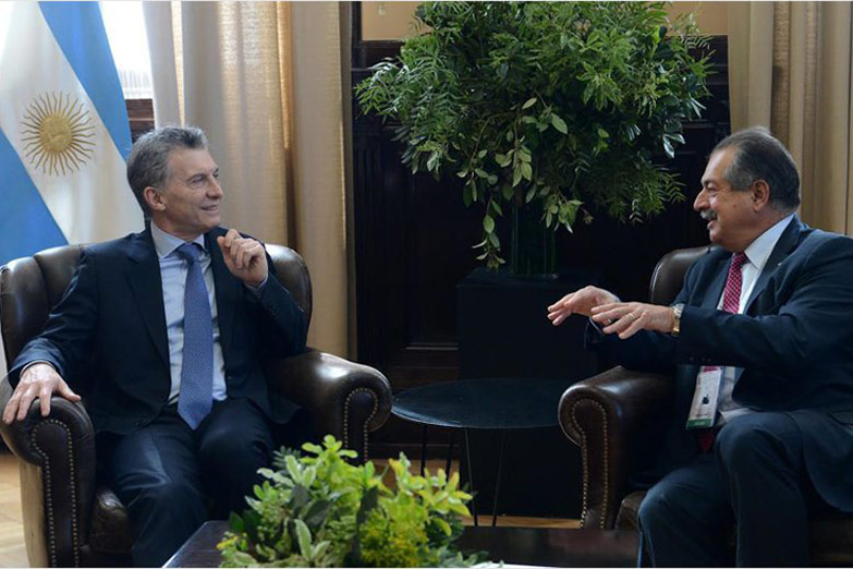 Macri, el CEO de Dow y una red carpet para las multinacionales