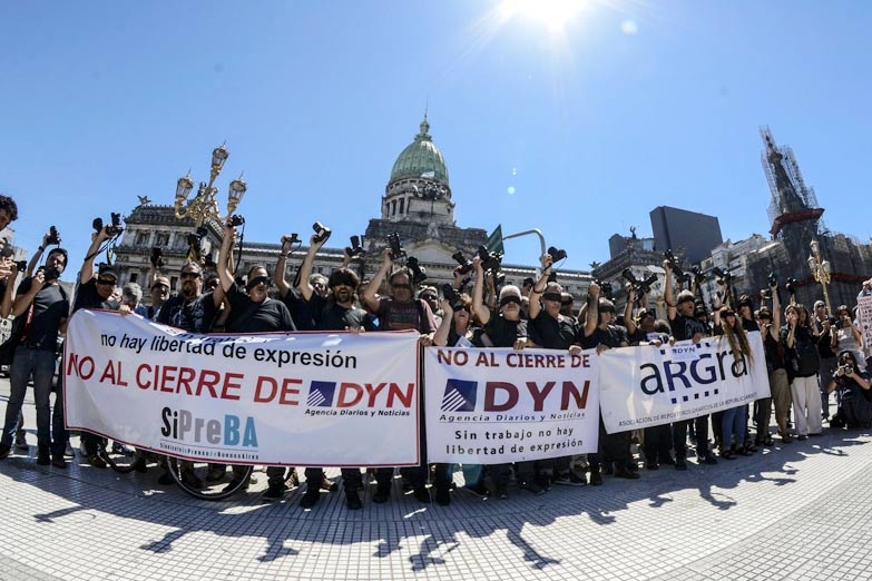 «Camarazo» contra el cierre de DyN en el Congreso