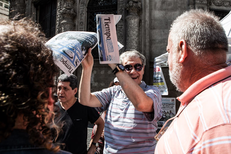 CFK, el Pepo, la Izquierda y los trabajadores de prensa se solidarizan con Víctor Hugo