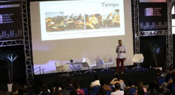 Tiempo llevó su experiencia a una cumbre de nuevos medios en Brasil