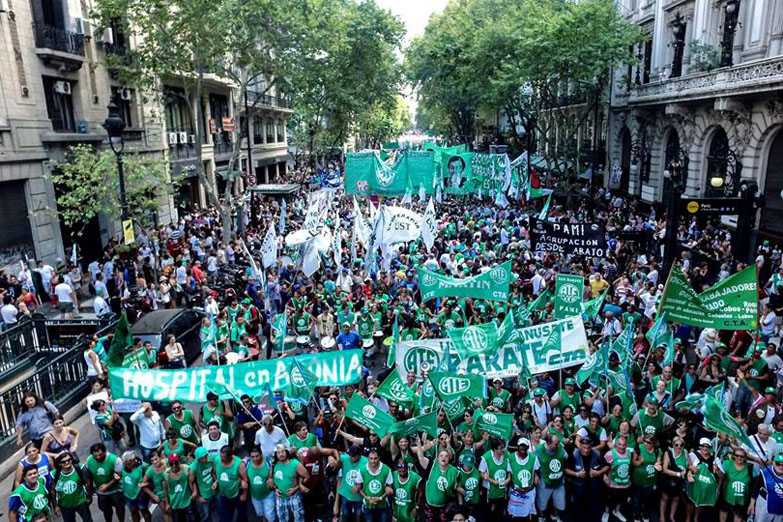 ATE Nacional se suma al paro y movilización contra las reformas de Macri