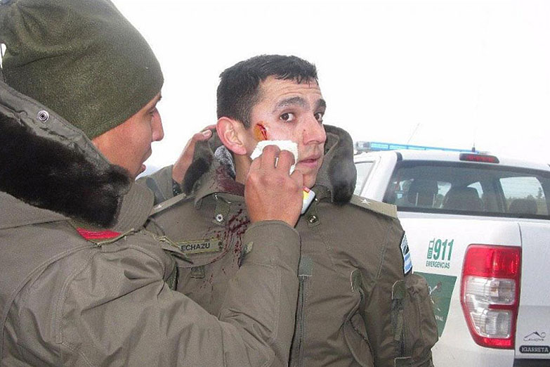 «Si (Maldonado) se hubiera entregado, estaría vivo», sostuvo el gendarme Echazú