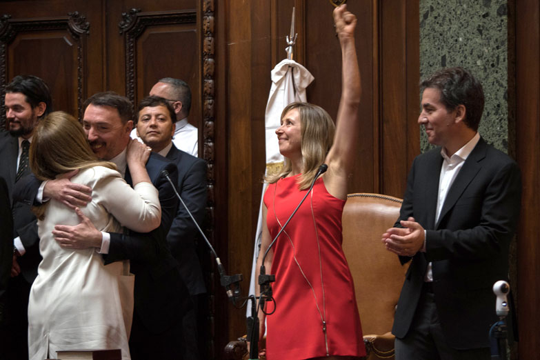 La jura de Bregman desató la ira PRO