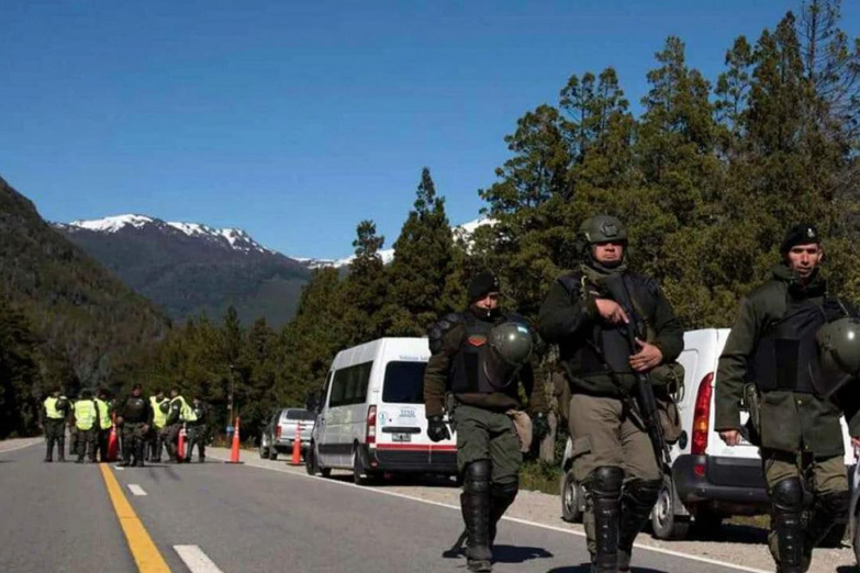 Se realiza la inspección en el lugar en que mataron a Rafael Nahuel