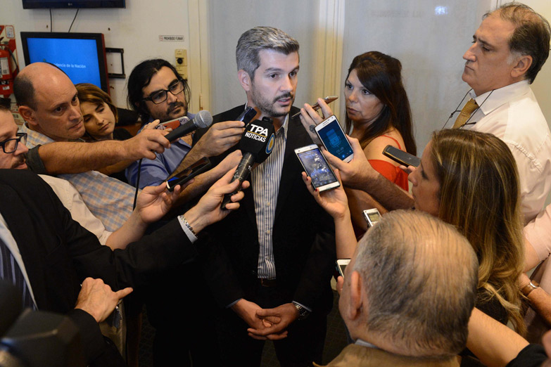 Marcos Peña trató de despegar al gobierno