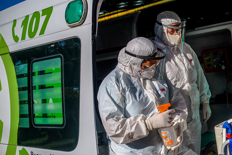 Segunda ola: un lunes de 19437 nuevos contagiados y 179 muertos