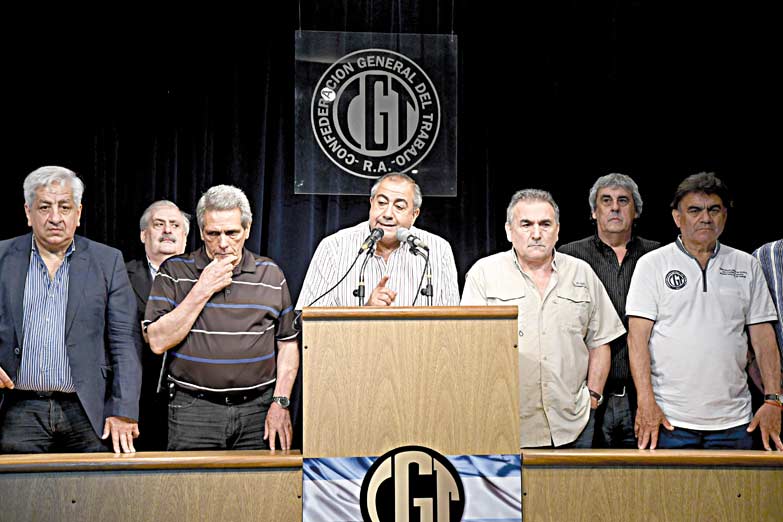 CGT: reunión urgente y anuncio de paro