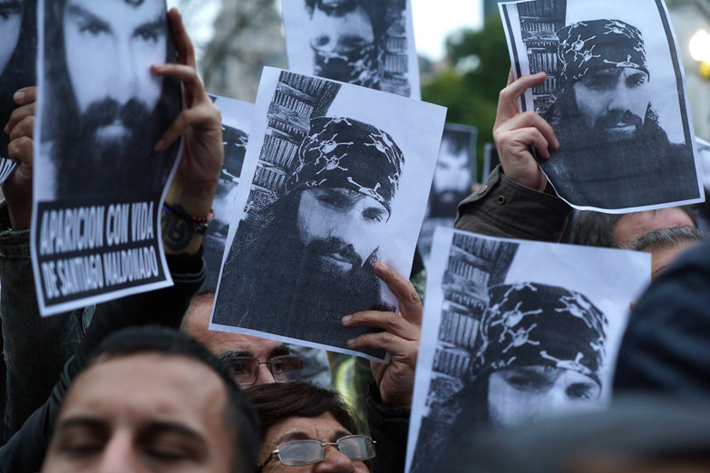 Declaró ante el juez Lleral el llamado testigo E, el último en ver con vida a Santiago Maldonado