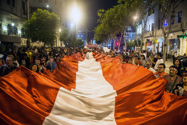 Manifestaciones en Perú en rechazo al indulto a Fujimori