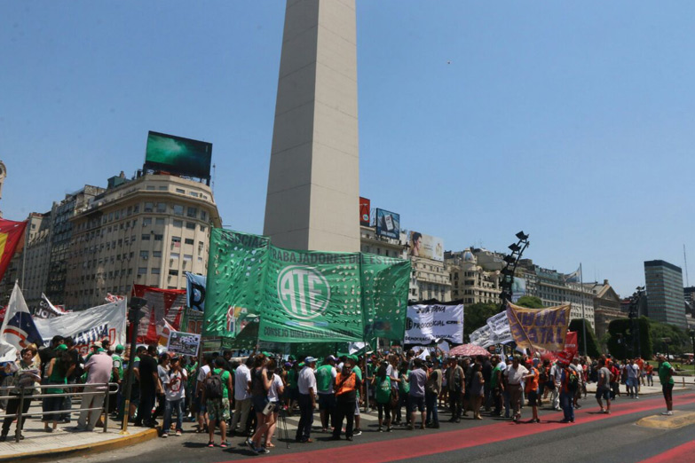 Paro y movilización de ATE y de la CTA contra los despidos