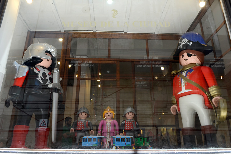 La mayor colección de Playmobil del país se exhibe en el Museo de la Ciudad