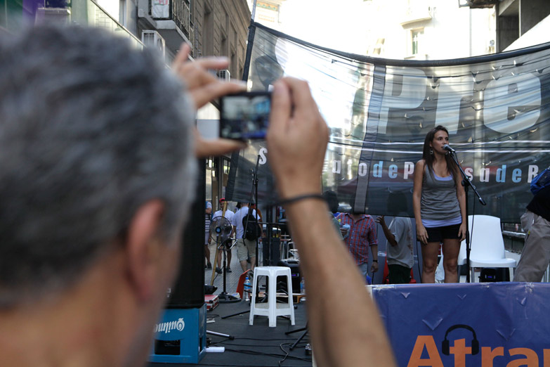 Masivo festival contra el ajuste en los medios públicos