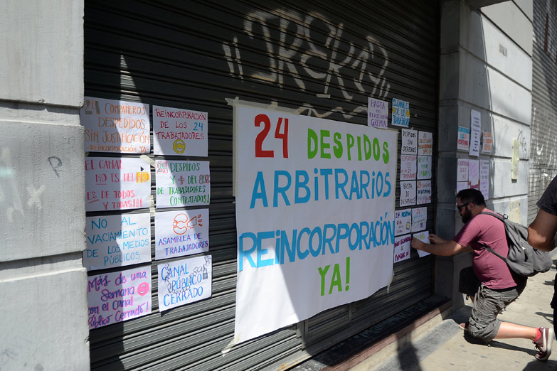 Denuncian que el gobierno porteño despide trabajadores por protestar