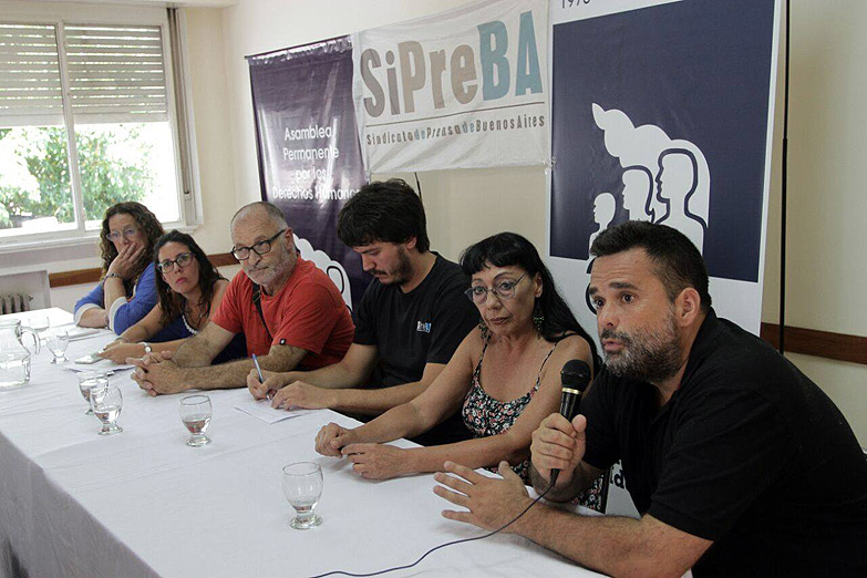 Organizaciones sociales participaron de la conferencia de los trabajadores de prensa