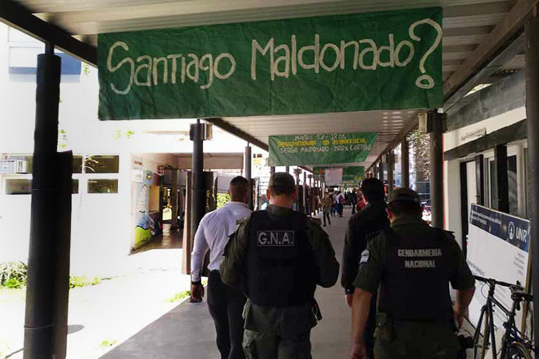 Gendarmería denunciará a quienes acusaron a la fuerza de la desaparición de Maldonado