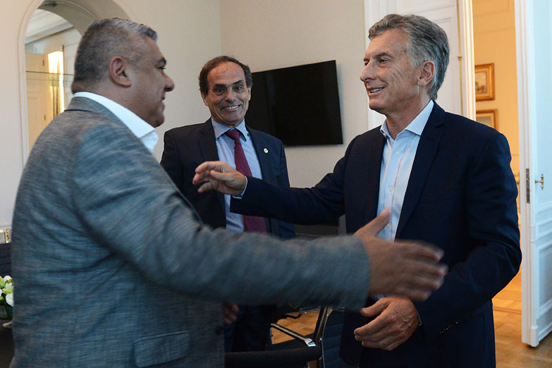 Macri lleva su ‘diplomacia deportiva’ al Mundial