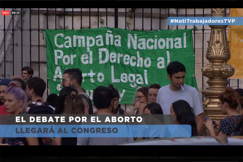 Otro noticiero de los trabajadores de la TV Pública contra el apagón informativo