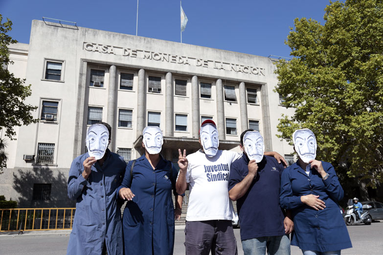 En la «Casa de Papel» argentina, el plan de ajuste no es ficción