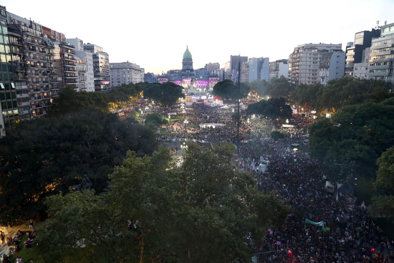 Las mujeres coparon las calles con un grito para terminar con el patriarcado