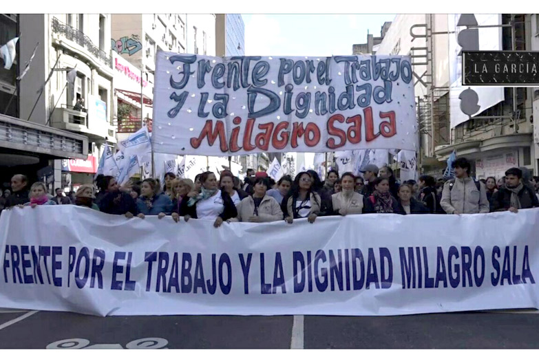 Jornada nacional de lucha contra el desmantelamiento de Argentina Trabaja y Ellas Hacen