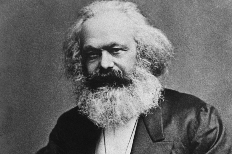Original conmemoración del bicentenario del nacimiento de Marx