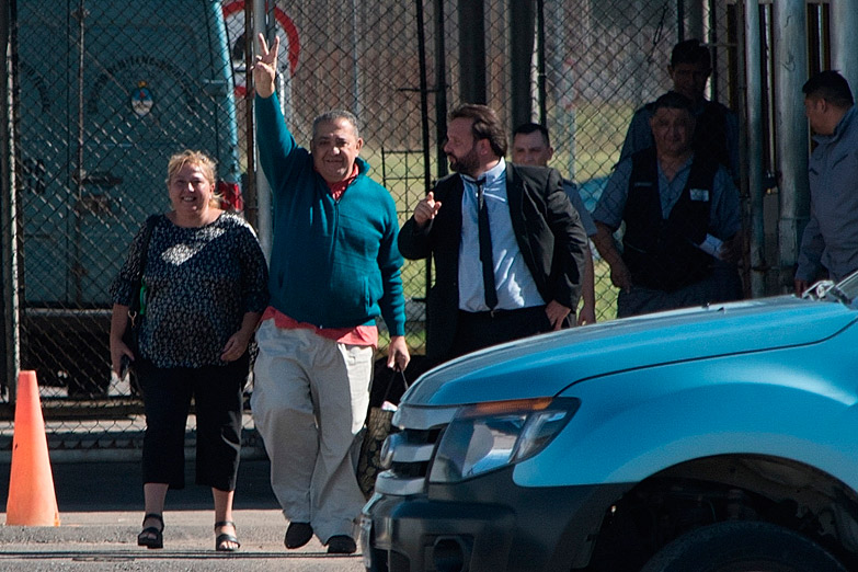 Carlos Zannini y Luis D’Elía quedaron en libertad y marcharon a la Plaza