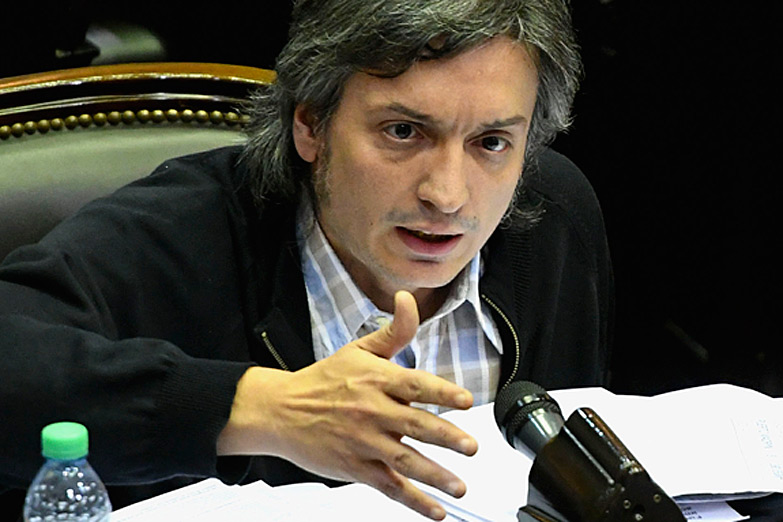 Máximo Kirchner responsabilizó al gobierno por la intervención del partido