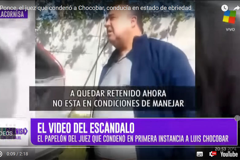 Cuál fue el verdadero rol en el caso Chocobar del juez detenido en un control de alcoholemia