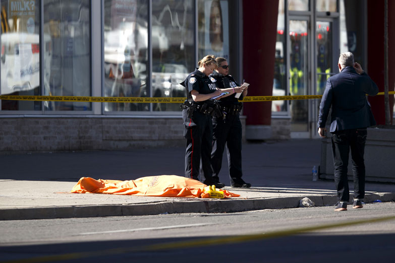 Un atentado deja nueve muertos en Toronto