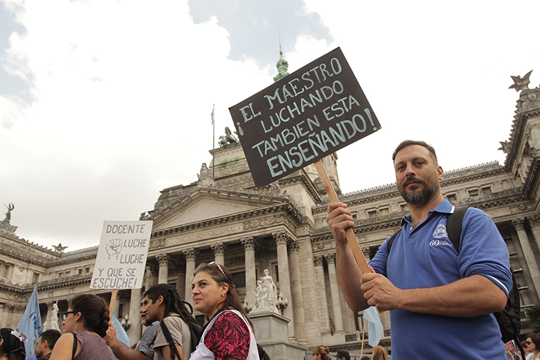 Comenzó otro paro nacional universitario de 48 horas