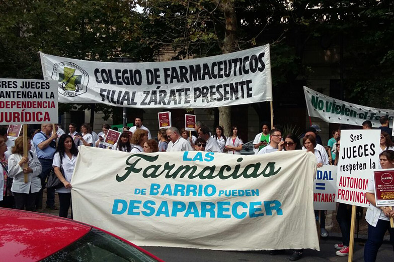Caso Farmacity: farmacéuticos bonaerenses marchan para exigir respuestas a Vidal