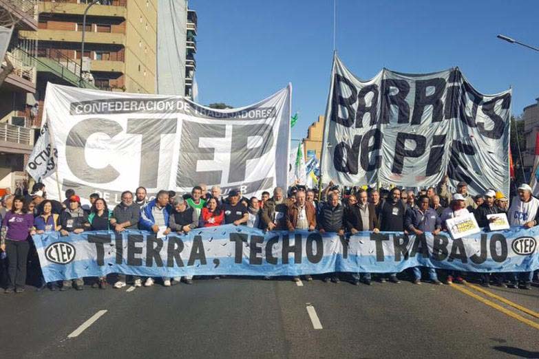 Los Movimientos Sociales y sindicatos movilizan contra el tarifazo