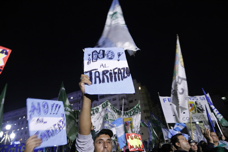 Una marcha masiva por un único reclamo