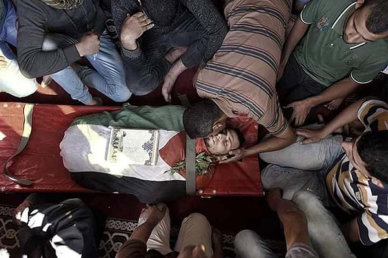 Fue asesinado el palestino sin piernas que se había convertido en símbolo de la resistencia