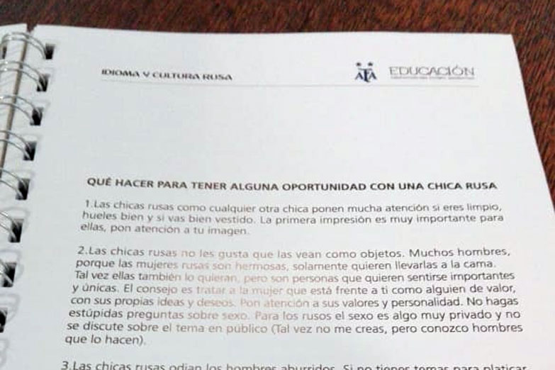 El detrás de escena del manual de AFA para conquistar chicas rusas